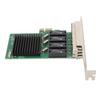 Сетевая карта PCIe 4 порта 1000 Мбит/с передача PCI Express 1.1 Gigabit Ethernet карта для сервера