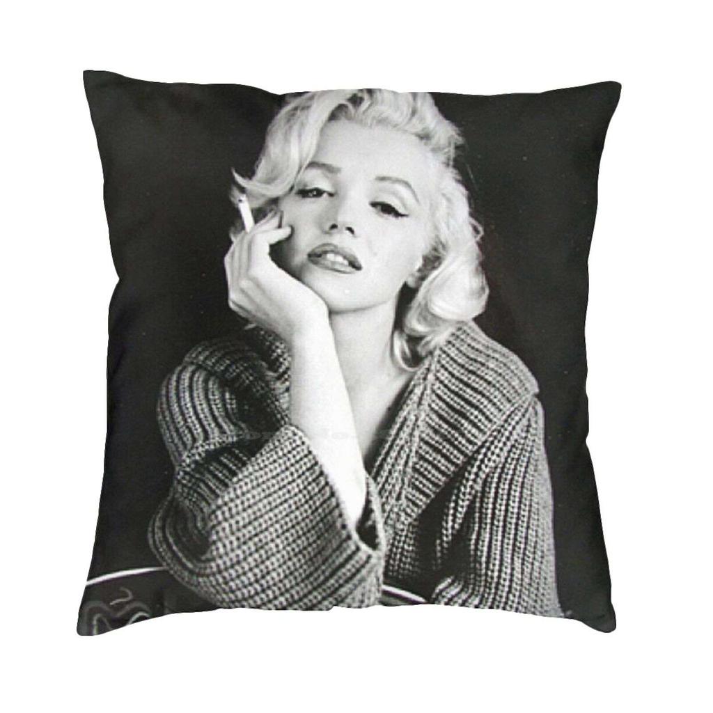 Posing With Guitar Home Sofa Car Cushion Cover Pillowcase Marilin Monroe Marilyn Monroe Facemask Marilyn Monroe Cup Marilyn