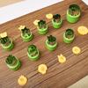 Stainless Steel Vegetable Cookie Cutter Set Multi-Shape Mold for Ravioli Pasta Fruit Carving Non-Stick BPA-Free Dishwasher Safe Essential DIY Tool