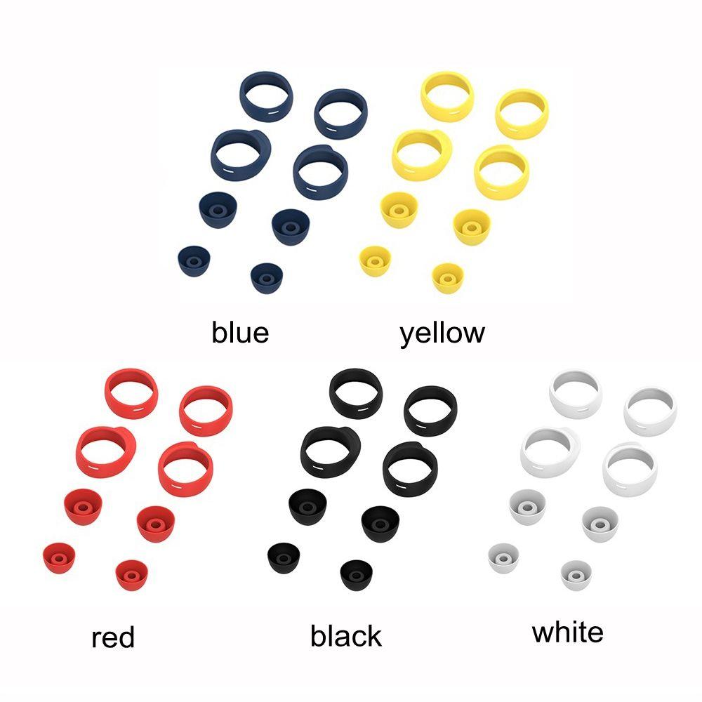 Sports Headphone Soft Silicone Eartips Ear Tips Kits Earbuds Cover In-ear