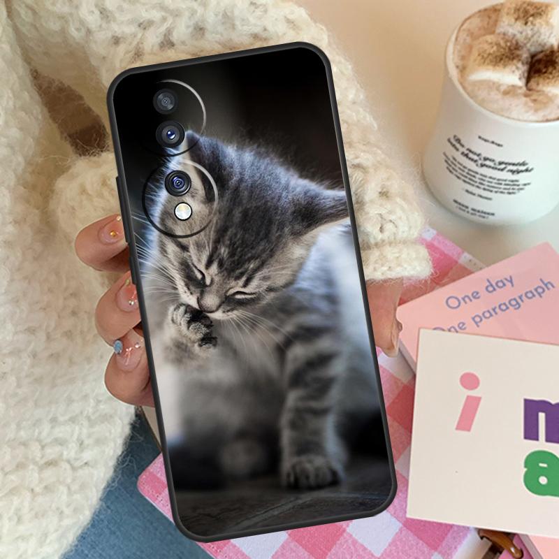 Комплект Котиков Милый Чехол Для Honor X8 X6 X7 X9 Magic 4 5 Pro 50 70 90 Lite 8X Honor X9a X6a X7a X8a X9b Чехол