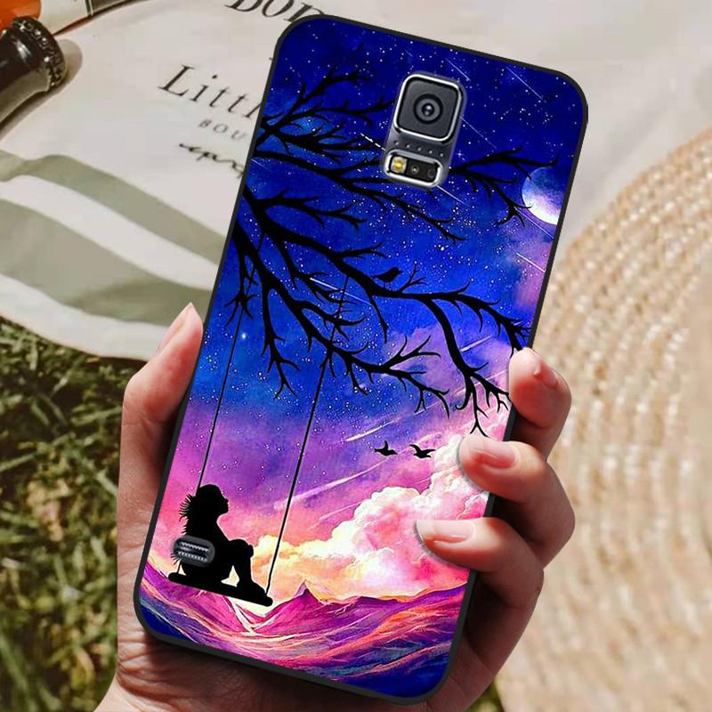 Чехол для Samsung S5 Милый Мягкий Силиконовый Задний Чехол для Телефона Для Samsung Galaxy S5 S 5 i9600 Чехол TPU Покрытие Для Samsung S5 Neo Fundas