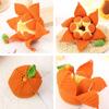 Crochet Set Funny Handmade Knitting Accessories Fruit Yarn Craft Beginner Crochet Set For Kids Women Boys Girls Mom Handicraft