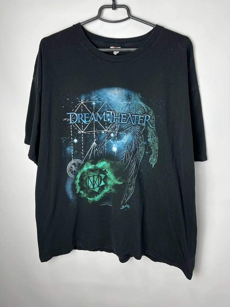 Винтажная уличная одежда Группа рок Метал Dream Theater Футболка QT4026 Унисекс Футболка