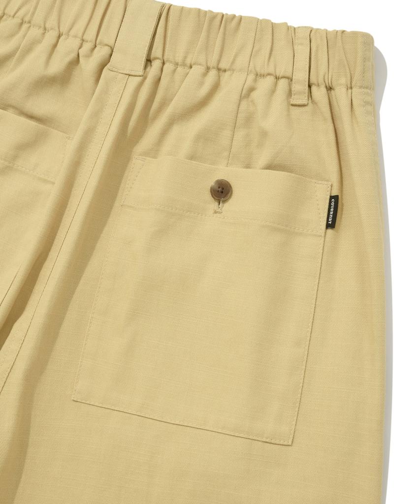 COVERNAT Covernat X Bomarket Cotton Wide Pants Yellow