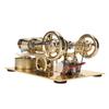Hot  Stirling Engine Golden Color Easy Assembly Stainless Steel Stirling Engine Model for Teachin