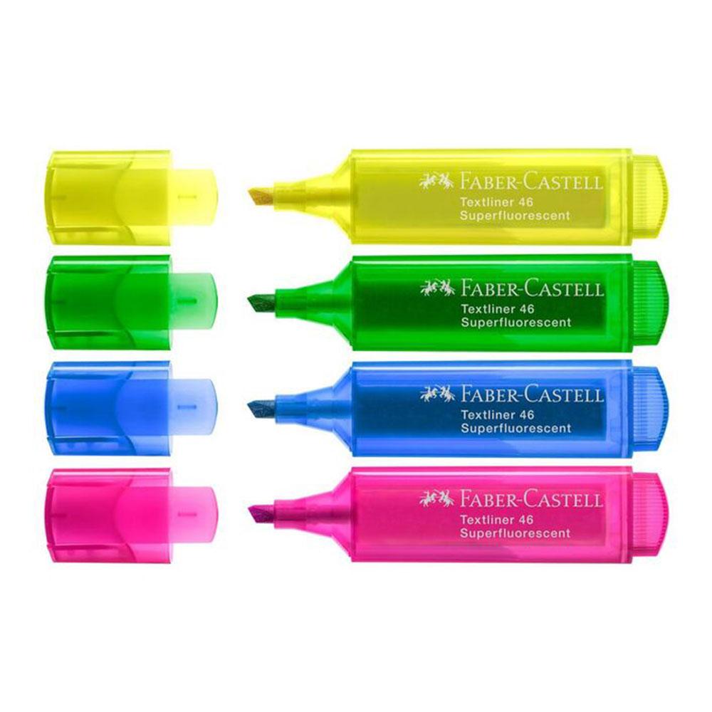 Хайлайтер Faber-Castell Textliner Ice (Кошелек из 4 штук)