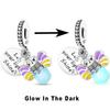 Copper Charm Chameleon Glowworm Light Bulb Firefly Star Moon Pendant Fit Original Bracelet Diy For Jewelry Making