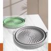 Foldable Silicone Air Fryer Pot Tray Reusable Air Fryer Tool Food Safe Non Stick Baking Pan Bakeware Kitchen Cooking Accessories