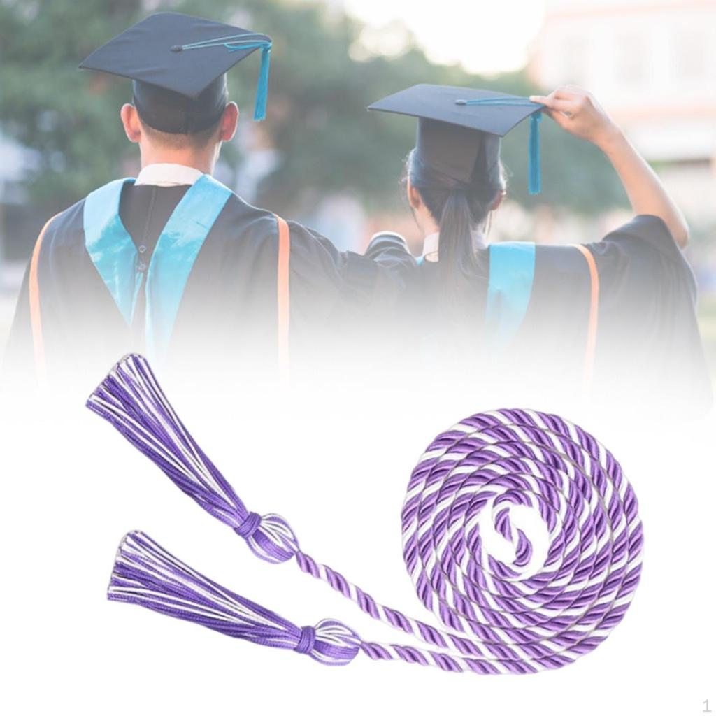 Выпускной двойной шнур с кисточками, аксессуары для академических достижений в колледже