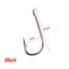 30 Pcs/set Fishing  Hooks High Carbon Steel Barbed Fish Hook Fishing Equipment Accessories
