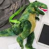 Детский рюкзак с динозавром, мультяшный 3D, в форме динозавра, мягкий плюшевый, детский милый рюкзак с животным для путешествий, школы, кемпинга