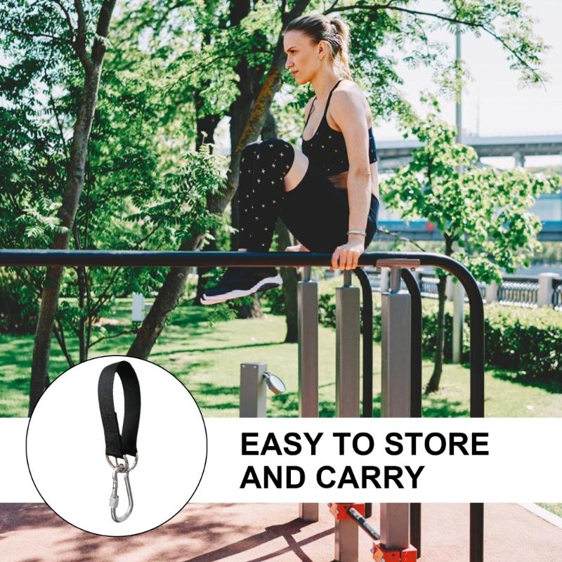 Ремень для качелей с карабинами с предохранительной защелкой для качелей, простая установка