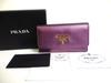 Оригинальный брелок Metallic Purple Saffiano Metal Leather 6 Pics #a367 Восстановленный