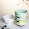 New Ceramic Matcha Bowl with Pouring Spout Reusable Matcha Making Kit Gradient Color Matcha Whisk Holder Tea Lovers