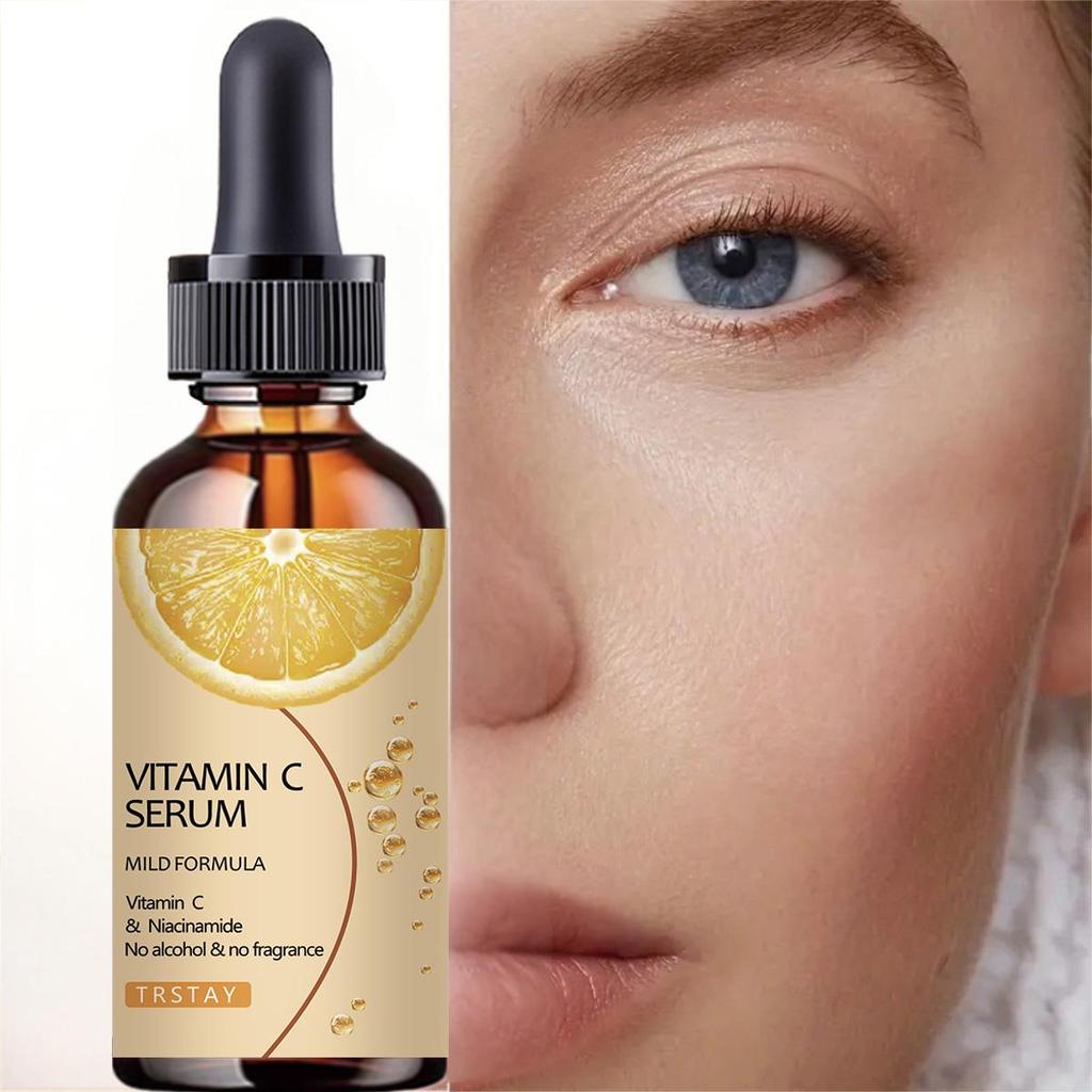 TRSTAY Facial Essence Use Vitamin C Pigment To Remove Black Spots, Whiten Facial Essence, Whiten Skin Care Products, Beauty and Health Care