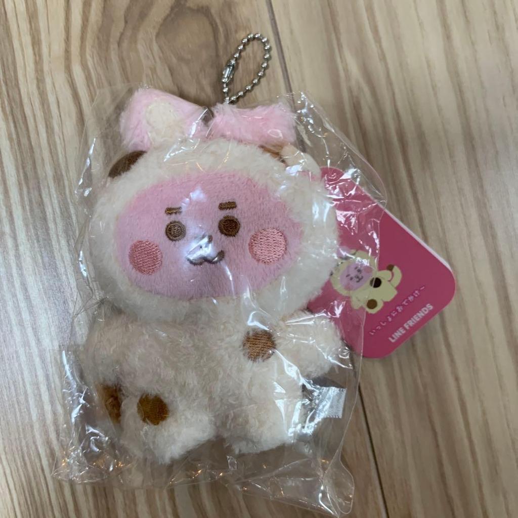 Использованные BT21 COOKY Сидячая мягкая игрушка, плюшевый мишка, игрушечный пудель и т. д.. 4 предмета