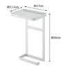 Yamazaki Toilet Paper Holder with Shelf, 2-Tier, White, W17xD12.5xH30cm, Tower 4394