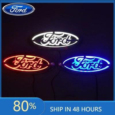 Автомобильная наклейка Ford 2025 Горячая 14,5X5,6 см Автомобильная светодиодная эмблема для Ford Kuga Focus Mondeo Mustang Fusion Mk2 Mk3 Fiesta Mk6 Explorer