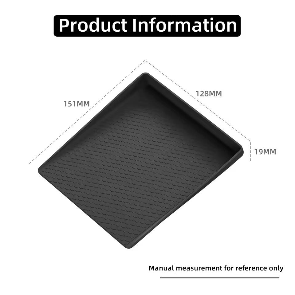 Для Suzuki Jimny 2025 2025 Ящик для хранения на центральной консоли Центральный лоток Органайзер для хранения Уборка Аксессуары для интерьера автомобиля Черный