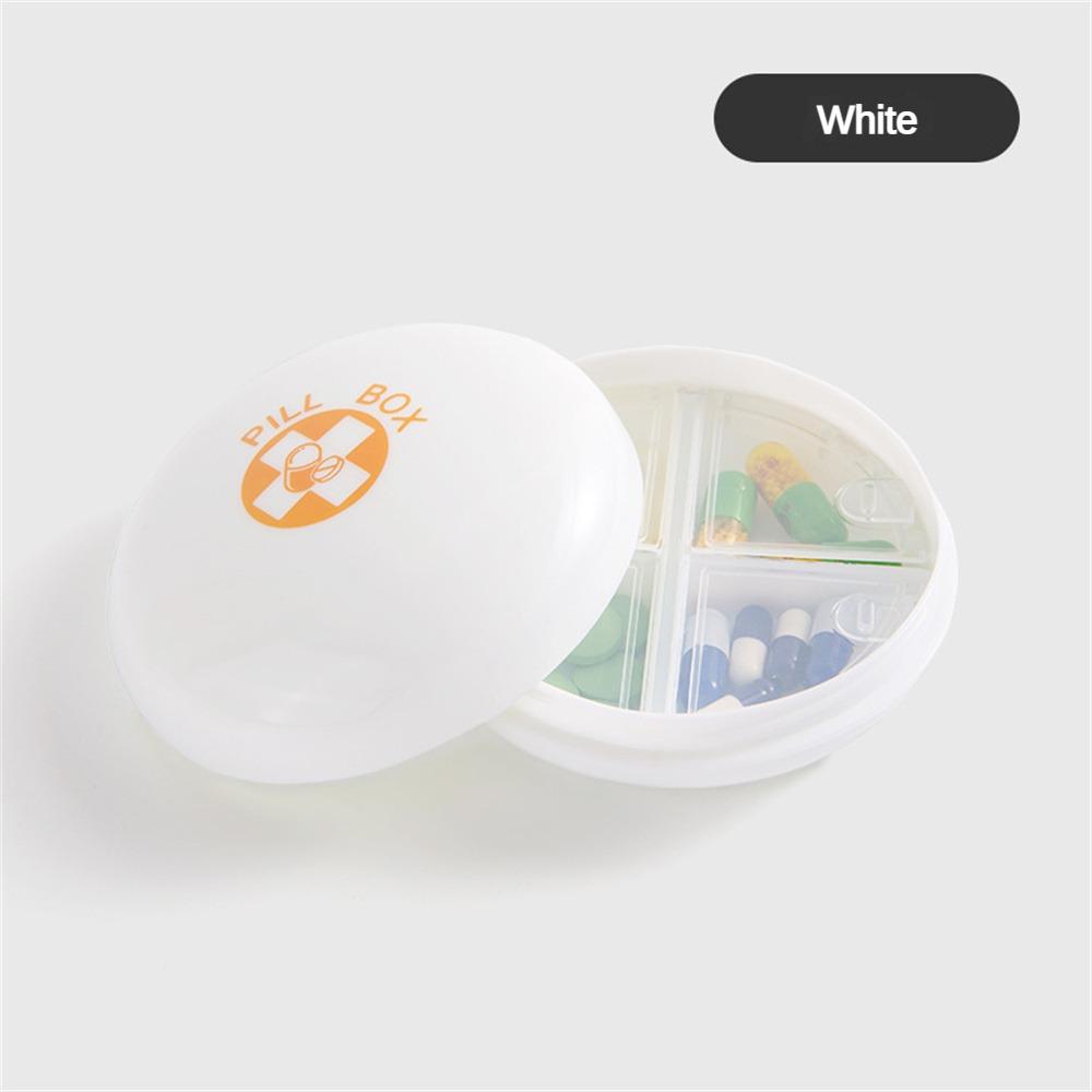 Коробка для упаковки лекарств Миниатюрная практичная влагостойкая портативная легкая коробка с отделениями для таблеток Коробка для хранения