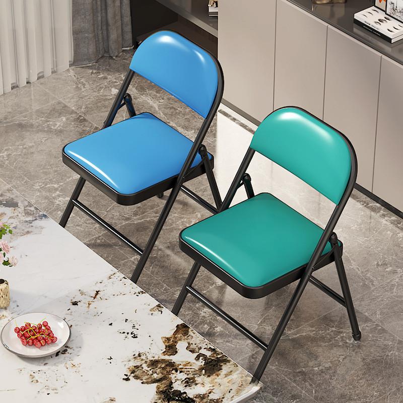 Простой и многофункциональный досуговый табурет, офисный стул для тренингов со спинкой, уличный портативный складной стул