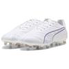 Puma King Pro Bl Comfortable Versatile Ag Fg Firm Ground Soccer Shoes Women Soccer Shoes White 108186-01