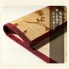 QHBFMTCY Bamboo Brush Calligraphy Brush Storage Suitable for Elementary School Students Learning Calligraphy Roll, Case,