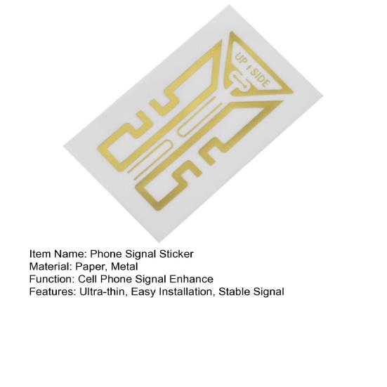 Cell Phone Signal Ultra-thin Radiation-free Easy Sticker Professional Installation Stable Signal Booster Portable