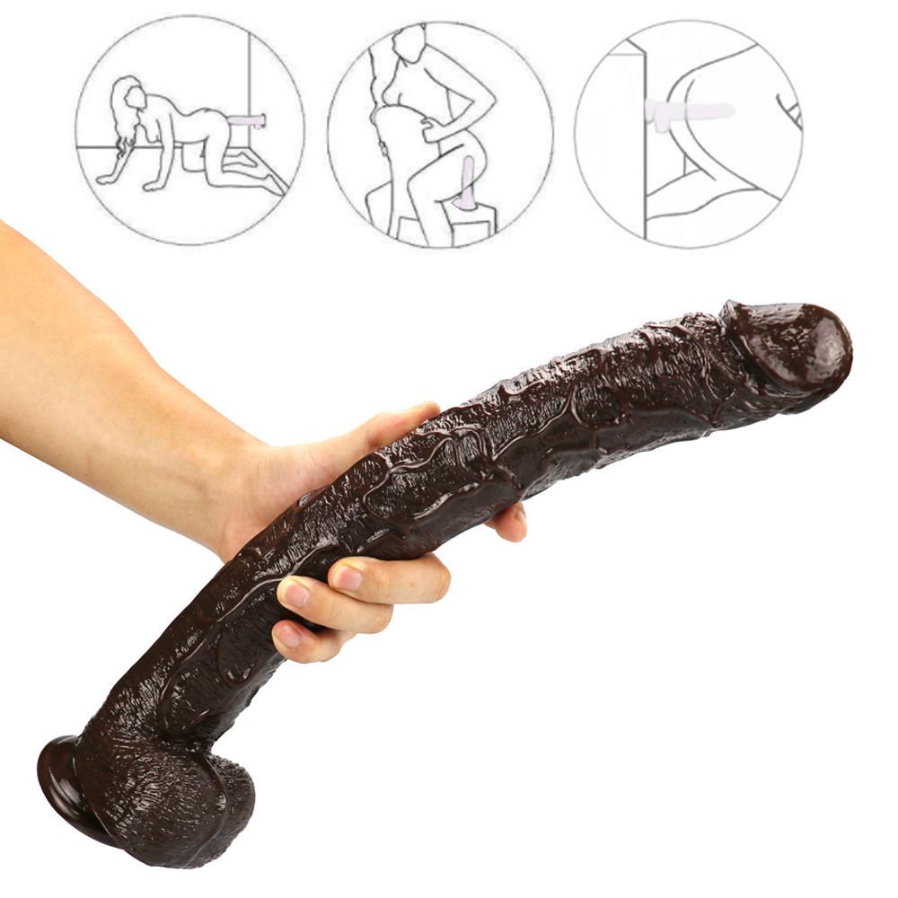 Супер огромные фаллоимитаторы RUNYU, реалистичный анальный фаллоимитатор с присоской, большой мягкий пенис, секс-игрушка для женщин