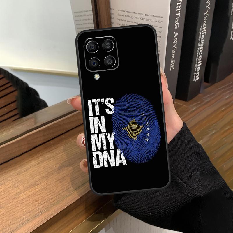 Чехол для паспорта Косово с флагом для Samsung Galaxy M20 M14 M34 M54 M13 M23 M33 M53 M21 M51 M30s M31s M12 M32 M52