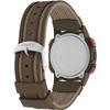 Мужские часы Timex Expedition CAT5 41 мм - Зеленый ремешок Циферблат цифровой Корпус коричневый Цифровой.