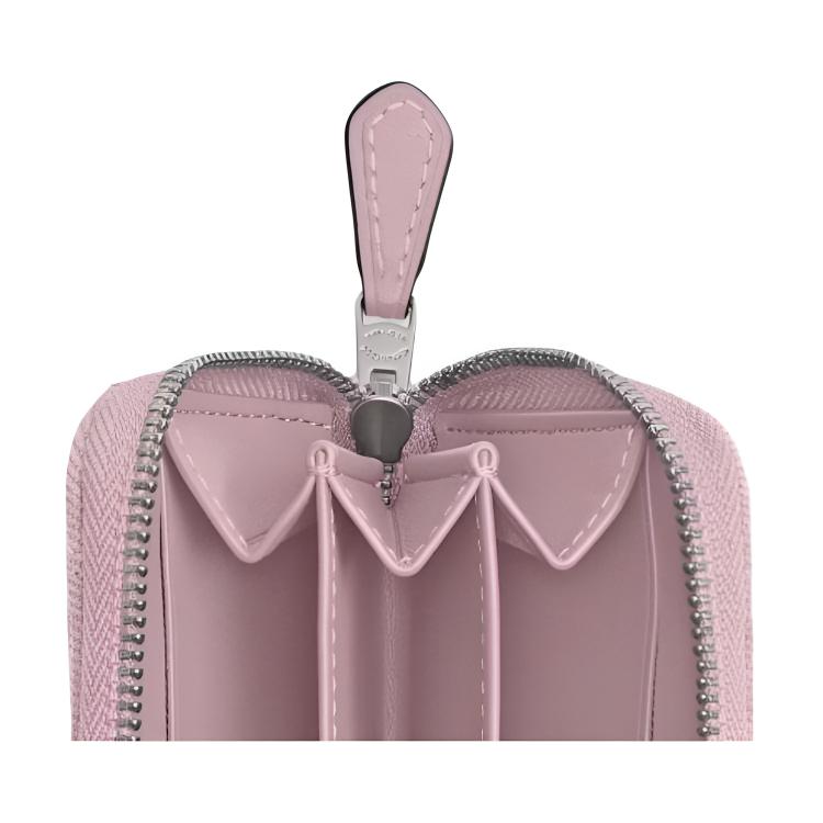 Coach Женский кошелек для карт Essential 11, стеганый, с дизайном Color Block, из кожи наппа, аксессуары, розовый CBF62-LHY24