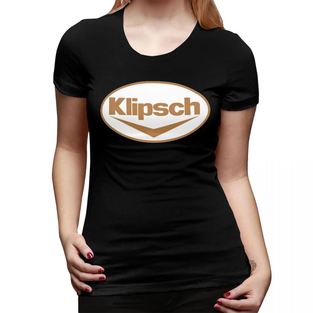 Klipsch 7 Дакимакура Футболка для Женщин Круглый Вырез Уличная Одежда Футболки Женские Футболки Короткие Летняя Одежда Топы