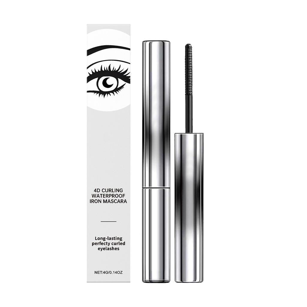 Makeup Neutral Mascara Thick And Long Curling 4D Waterproof Liquid Fiber