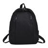 Solid Fashion Color Large Capacity Backpack Surface Inner Pocket Travel School