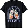 Цветочные Легкие YHWH Дыхание Религиозная Христианская Графическая Футболка Повседневная Хлопковая Футболка