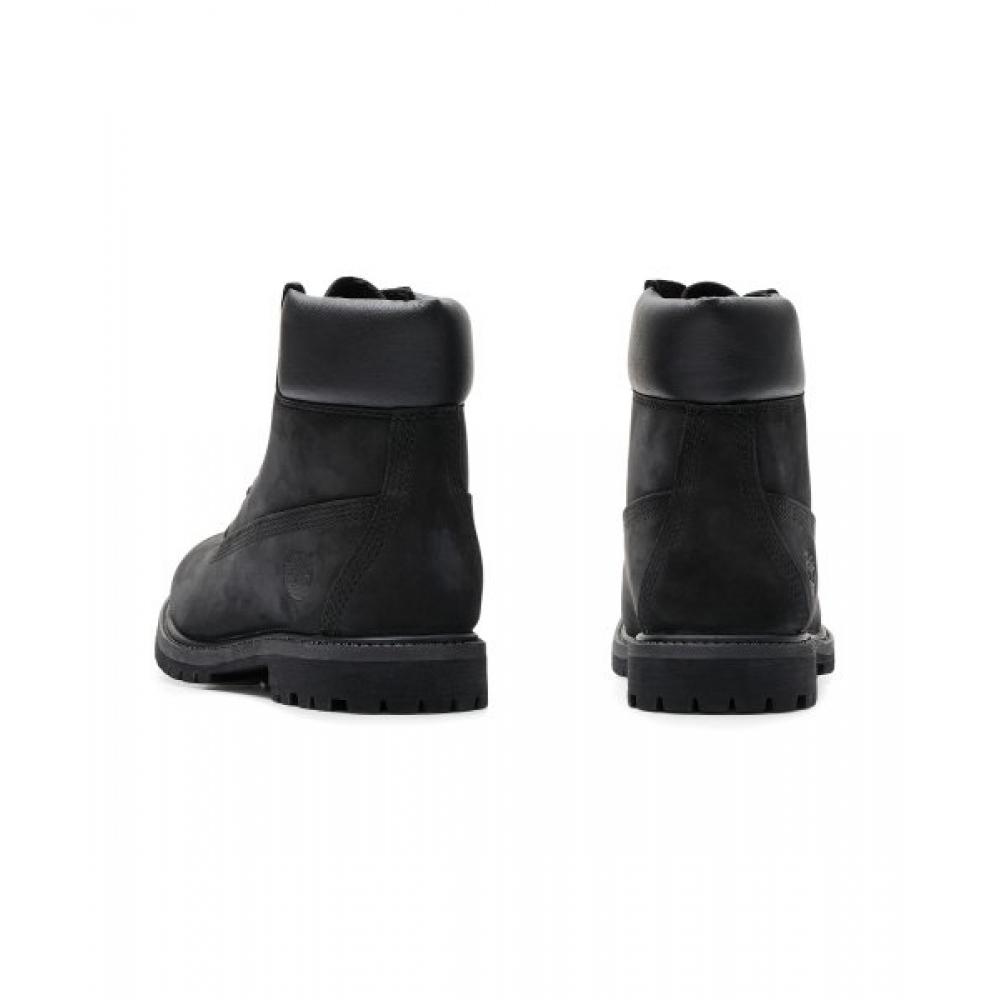 Timberland Women S 6 Inch Premium Waterproof bootS Black Nubuck 8658a 001
