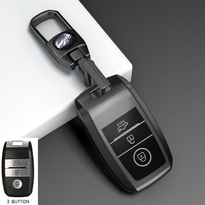 Чехол-брелок из ТПУ с 3/4 кнопками для Kia Rio Rio5 Sportage Ceed Cerato K3 Kx3 K4 K5 Sorento Optima Picanto, Чехол для умного ключа автомобиля