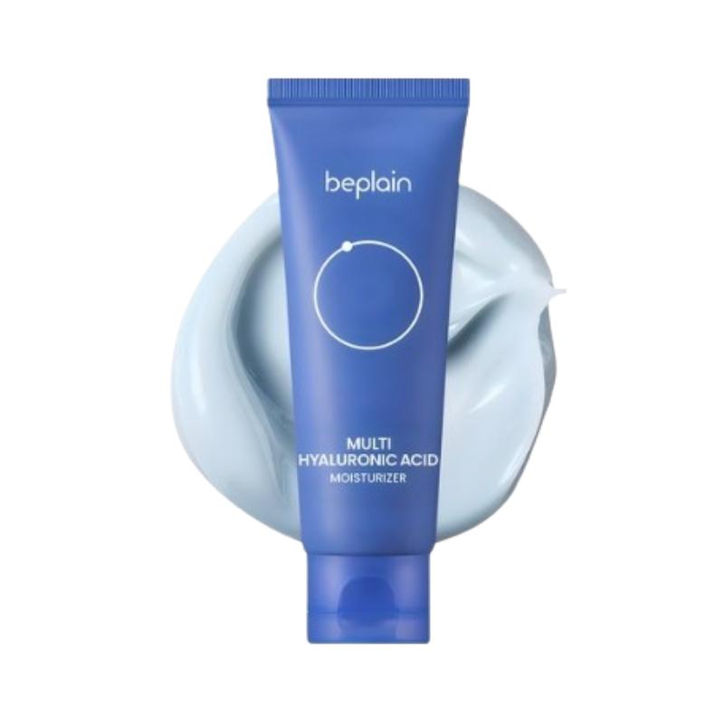 Bplain Мультигиалуроновый увлажняющий крем 70 мл – Веганский корейский крем для лица для увлажнения, придания объема и ухода за чувствительной кожей