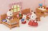 Мебель Sylvanian Families Кровать ST Mark Возраст 3+ Игрушка Sylvanian Epoch [Двухъярусный набор] Ka-317 Сертифицировано, Вверх, Кукольный домик, Семьи,