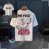 2026 Summer One Piece Japanese Anime Monkey D Luffy Gear 5 Unisexs TShirt Boy Childrens Cotton Y2K Harajuku Trend Short Sleeve