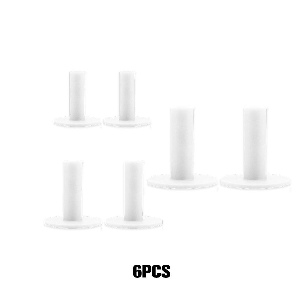 6pack/lot Non-slide Rubber Tee Ball - Durable And Elegant Easy To Rubber Golfs Tee Golfs Rubber Tee