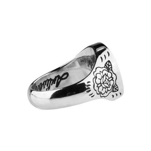 Anonymous Artisan Panther Flower Houllite Ring