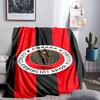 Genkelbigli Club Sports Blanket Flannel Throw for Sofa, Indoor, Camping, Living Room, Office, Chair, And Bed Soft Birthday Gift