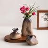 Irregular Stone Shape Ceramic Vase Modern Minimalist Flower Pot for Table Centerpiece Home Decor Hydroponics Plant GlassJar Gift