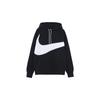 Мужская спортивная одежда Swoosh Tech Fleece Контрастные цвета Крупная печать логотипа Спортивный Черный DD8223-010