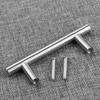 Hardware Furniture Component Drawer Door Knobs T-Bar Handle  Stainless Steel  Knobs Wardrobe Pulls