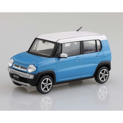 Aoshima Bunka Kyozai 1/32 The Snap Kit Series Suzuki Hustler Summer Blue Metallic Pre-Colored Plastic Model Kit 01-D
