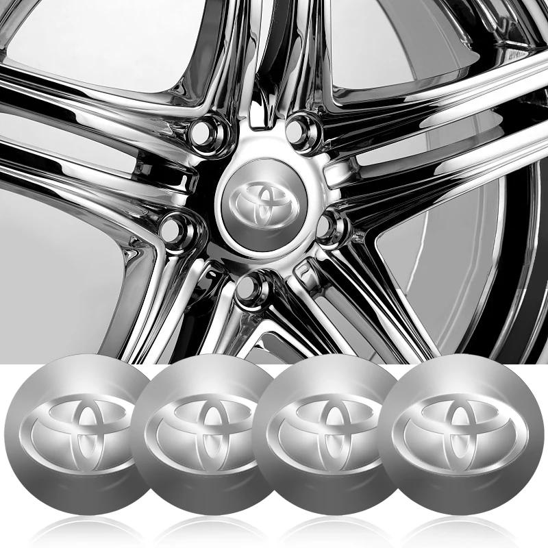 Эмблема наклейка на колпак ступицы колеса автомобиля 56 мм для Toyota C-hr Prado Rav4 Yaris Hilux Prius Avensis Corolla Camry
